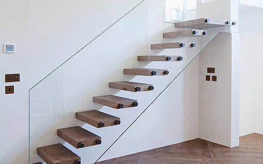 moderne Treppe