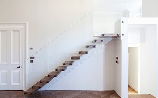 moderne Treppe